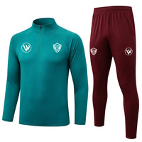 Conjunto Deportivo de Fútbol para Hombre, Temporada 2026, Alta Calidad, Transpirable, Secado Rápido, 100% Poliéster, con Todos los Logos