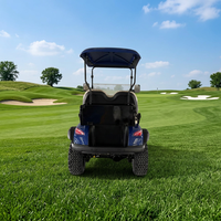 Carrito de Golf Eléctrico de 2 Pasajeros con Batería de Litio de Color Personalizado, Nuevo Diseño de Buggy Turístico para Campo de Golf