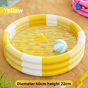 Piscina Inflable de PVC de Tres Anillos Reforzada <span class=keywords><strong>para</strong></span> Juegos Acuáticos Familiares, <span class=keywords><strong>Baño</strong></span> de Bebés y Uso Plegable al Aire Libre - Product Image 4