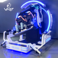 Nuevo Simulador de Realidad Virtual VART de 2 Asientos, Montaña Rusa Voladora, Arcade con Rotación de 360°, Máquina de Realidad Virtual con Silla, Juego de Realidad Virtual 9D