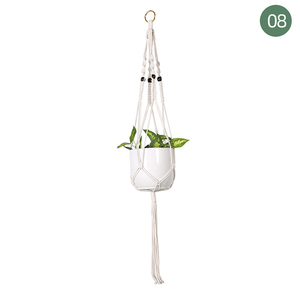 Hot Sale 42\" Handmade Plant Hanger 4-Legged Hanging <b>Basket</b> Stand <b>for</b> Home and Garden Decorative <b>Flower</b> Pot Holder - Product Image 5