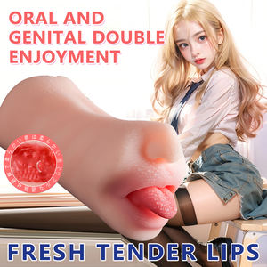 Copa de Masturbación 2 en 1 con Textura Real de Vagina, 100% Impermeable, Compacta y Cómoda, Juguete Sexual para Adultos, Masturbador Masculino, Precio al por Mayor - Product Image 4