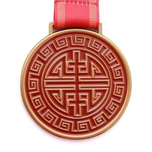 Bán buôn Trung Quốc Nhà cung cấp độc đáo Xoắn sáu sao hình dạng tổ chức sự kiện huy chương cho tổ chức từ thiện chạy và gây quỹ - Product Image 1