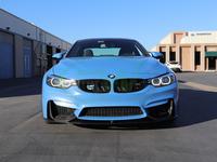 Kit de tuning 4 pièces 100% fibre de carbone : Lame avant, diffuseur arrière, jupes latérales et spoiler pour BMW Série 4 F32 M4 F82 2014-2020