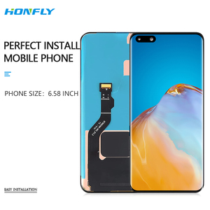 Honfly 6.58 "OLED โทรศัพท์มือถือ LCD LCD สำหรับ <span class=keywords><strong>Huawei</strong></span> <span class=keywords><strong>P40</strong></span> <span class=keywords><strong>Pro</strong></span> อะไหล่<span class=keywords><strong>หน้า</strong></span><span class=keywords><strong>จอ</strong></span>สัมผัส - Product Image 4