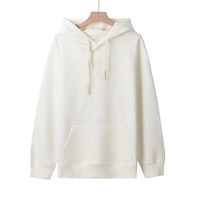Sweat-shirt à capuche unisexe en gros, hiver, uni, 320 GSM, épais, grande taille, coupe oversize, avec logo imprimé, manches longues, vente en gros, marque privée