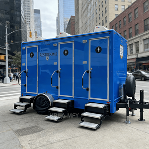 Remorque de toilettes portable de luxe, écologique et durable pour le camping, les appartements et les immeubles de bureaux - Product Image 3