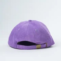 Gorra Snapback de 6 Paneles, Perfil Bajo, Premium, con Bordado Personalizado, de Pana, Sin Estructura, de Alta Calidad, con Visera Plana, Ajustable, Venta al Por Mayor