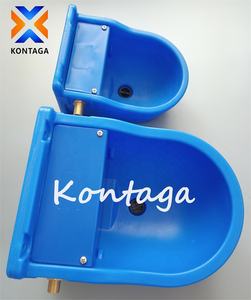 Matériel d'arrosage <span class=keywords><strong>automatique</strong></span> en plastique 4L/9.3L Abreuvoirs pour moutons <span class=keywords><strong>Abreuvoir</strong></span> pour bétail Bol d'alimentation en eau avec flotteur pour bétail - Product Image 2