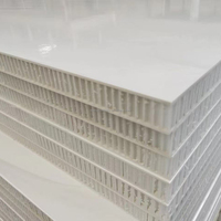 Panneaux sandwich légers et économes en énergie pour carrosserie de camion, en plastique renforcé de fibres de verre (GRP) avec âme en nid d'abeille en PP