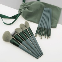 Pinceaux de maquillage complets JLY à poils doux et moelleux pour fond de teint, anticernes, fard à paupières, poudre fixante