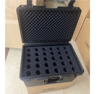 Etui de microphone en mousse Eva personnalisé Boîte à outils portable Boîtier en plastique dur pour produit Mégaphone