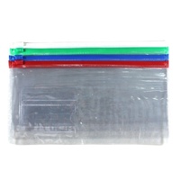 Sobres con Cierre de Polipropileno Ecológicos para la Escuela, Precio de Fábrica, Transparentes, Tamaños A4, A5, A6, Bolsillo para Etiquetas de PVC, Carpeta de Documentos con Cierre de Plástico