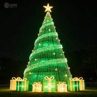 Décoration de renne rougeoyante faite à la main de qualité supérieure-Lanterne de renne LED pour décoration extérieure de Noël e