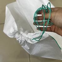 Sacs en polypropylène tissés vides pour farine et céréales, sacs d'emballage pour riz en PP, 5 kg, 10 kg, 25 kg, 50 kg, bon marché