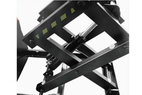 Chariot élévateur à ciseaux électrique Hangcha 2 tonnes, batterie lithium, plateforme de travail en hauteur 2m pour la logistique