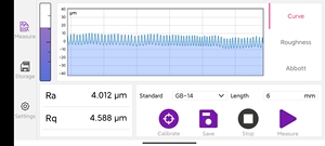 Medidor de rugosidad de superficies serie MSJ-210M, nuevo tipo de detector inteligente, medidor portátil sin necesidad de host, medidor portátil de rugosidad de superficies - Product Image 4