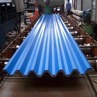 Fabrikpreise für Metalldachplatten Hochwertige 0,4-4mm Farbbeschichtete Metalldachziegel Verzinkte Wellblech-Dachziegel