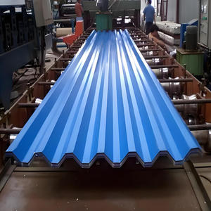 Fabrikpreise für Metalldachplatten Hochwertige 0,4-4mm Farbbeschichtete Metalldachziegel Verzinkte Wellblech-Dachziegel - Product Image 6