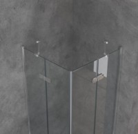Cabine de douche de luxe en aluminium de haute qualité et durable pour salle de bains