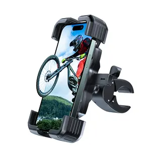Yeni gelenler tek dokunuşla beşik sıcak satış motosiklet bisiklet gidon cep telefonu dağı cep telefon tutucular bisiklet ve motosiklet için