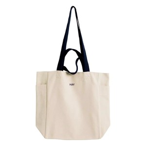 Chiusura multiuso quotidiano porta tutta la borsa della spesa con bottone in tela rossa - Product Image 3