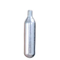 Cartouche de CO2 en acier rechargeable Gamo de 16 grammes, pompe à vélo basse pression, cylindre de gonflage jetable