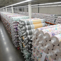 Tissu textile pour la maison à prix avantageux, livraison directe, tissu en microfibre de polyester 242 cm, livraison rapide, tissu 100% polyester pour la literie