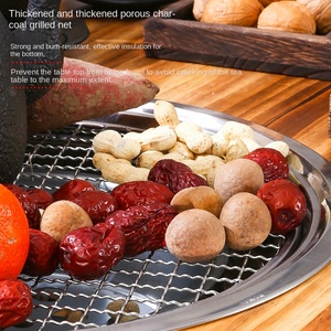 Table de camping multifonctionnelle en bois massif pour l'extérieur, foyer pliable, barbecue, réchaud et table à thé - Product Image 6