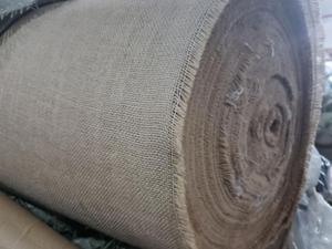 Rollo de Tela Tejida <span class=keywords><strong>100</strong></span>% Yute - Material Ecológico de Hesse para Bolsos y Fundas de Niñas, Alta Calidad, Tacto Suave - Product Image 3