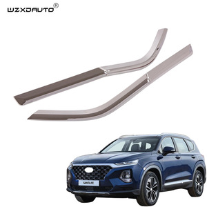 WZXD 2019 Cubierta Cromada ABS para Luz Antiniebla Trasera de Coche, Marco de Luz Antiniebla Trasera para Santa Fe - Product Image 3