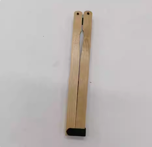 Blue Paper Fans With Wood Handle Hand Fans for Wedding Promotion Favors <b>Gifts</b> Fan - Product Image 6