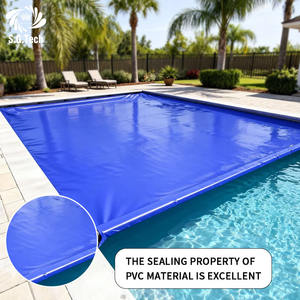 Couverture de <span class=keywords><strong>piscine</strong></span> coulissante automatique en PVC durable, anti-salissure, fabriquée par Water Crown, Guangdong - Product Image 1