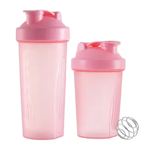 Logo personnalisé 400ml 600ml Blender Shaker Bottle Gym Protein Shaker Bottles