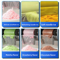 Machine à glace pilée automatique commerciale, flocons de neige, crème glacée, machine à glace pilée, machine à glace pilée Bingsu, machine à crème glacée