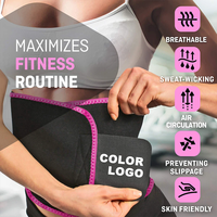 Ceinture de sudation respirante et antidérapante pour la taille, correction de posture, enveloppement abdominal, exercice de gym, perte de poids