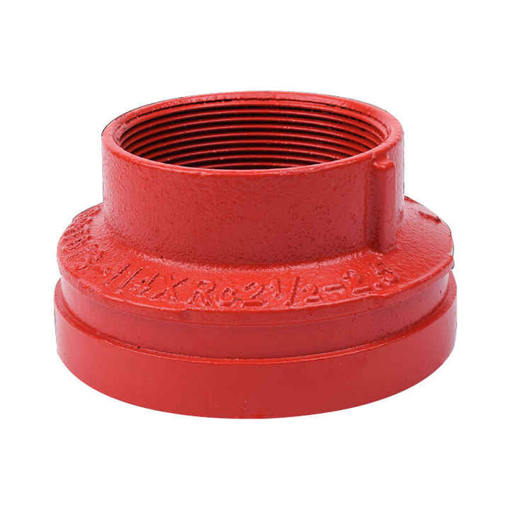 Fire Equipment groove Reducer Size Head Clamp groove Fillet Female ...