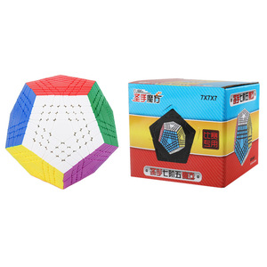 Saintly Hand Megaminx 7x7 Color Magic Cube For Teens <b>Puzzle</b> Toy - Product Image 5