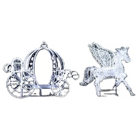 Chariot de cerf à LED personnalisé avec éclairage extérieur Lumières de fête pour centre commercial Carré Fête Décoration de mariage
