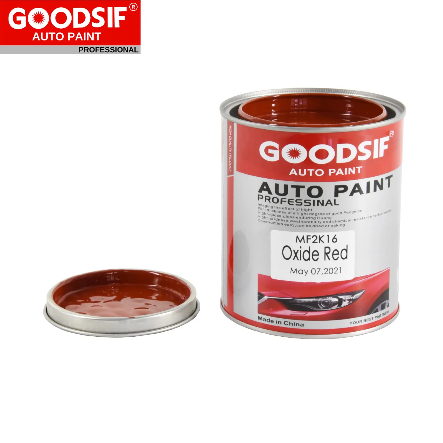 High Quality 2k Car Paint Colors Basecoats Automotive Paint Materials Acrylic Resin Autopaint with Best Clear Coat