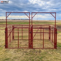 Panneau portable pour moutons avec connexion par goupilles pour enclos de course et enclos temporaire