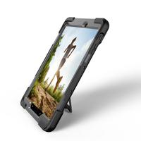 Vente chaude de luxe couverture Arrière Étui Antichoc Pour Samsung Galaxy Tab S3 9.7 pouces T820 support En Silicone dragonne cas