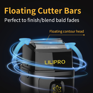 LILIPRO L50 GENTLEMEN SERIES Professional USB Rechargeable Hair Clipper Trimmer <strong>Set</strong> zero Shaver <strong>Barber</strong> Foil Shaver Combo - Product Image 4