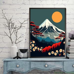 <span class=keywords><strong>Pintura</strong></span> al por mayor por números paisaje japonés sobre lienzo <span class=keywords><strong>pintura</strong></span> DIY <span class=keywords><strong>pintura</strong></span> dibujo arte regalo - Product Image 3