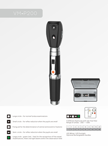 Ophthalmoscope numérique portable Eyequick, Ophthalmoscope vétérinaire, Ophthalmoscope panoptique, Otoscope, Ophthalmoscope médical - Product Image 2