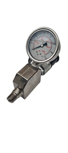 เกจวัดแรงดันไฮดรอลิก Vit-w Vit-w Vg4039l 700 บาร์ รุ่น Vg4039l คุณภาพเทียบเท่า Enerpac เหมาะสำหรับปั๊มไฮดรอลิกแบบแมนนวล - Product Image 3