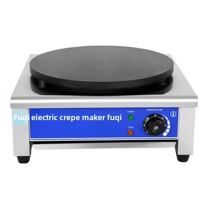 Macchina Elettrica per <span class=keywords><strong>Crepes</strong></span> da 3000W, Max 300 ℃ Piastra Elettrica Commerciale Automatica in Acciaio Inox, 2300 pz/ora per Snack e Alimenti - Product Image 4