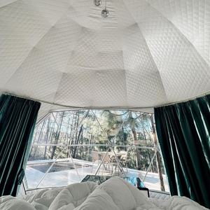 <span class=keywords><strong>Maison</strong></span> transparente extérieure <span class=keywords><strong>de</strong></span> boule d'igloo <span class=keywords><strong>de</strong></span> tente <span class=keywords><strong>de</strong></span> dôme géodésique <span class=keywords><strong>de</strong></span> 6m pour le restaurant <span class=keywords><strong>de</strong></span> glamping - Product Image 2