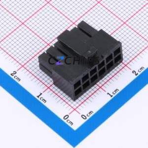 XD-43025-2*6Y Housing (Wire-to-Board / Wire-to-Wire) P=3mm Connector 2x6P 3mm 2 6 - Product Image 1