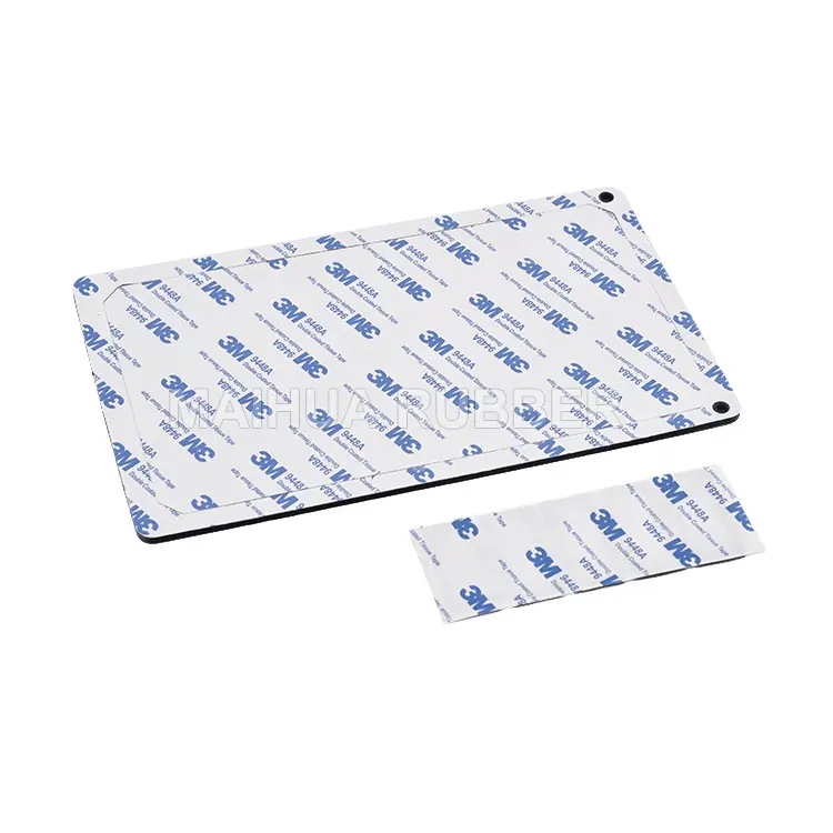 Customized Wholesale Rubber/Silicon Black Self Adhesive Pad